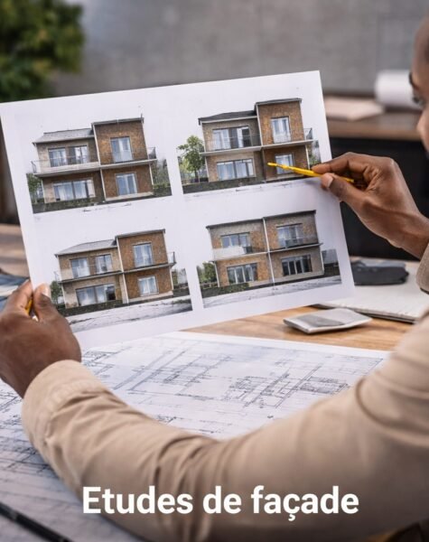 Etudes de façade